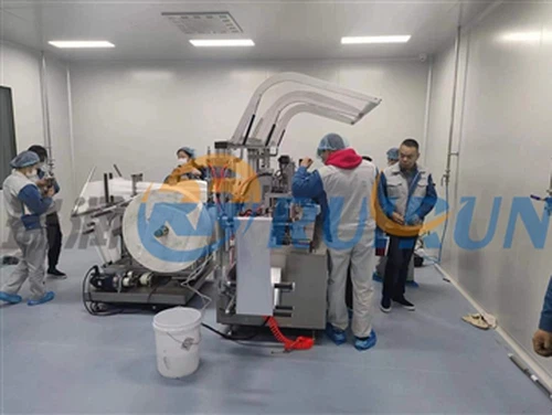 Successful Project For RRW-250H Wet Wipe Machine